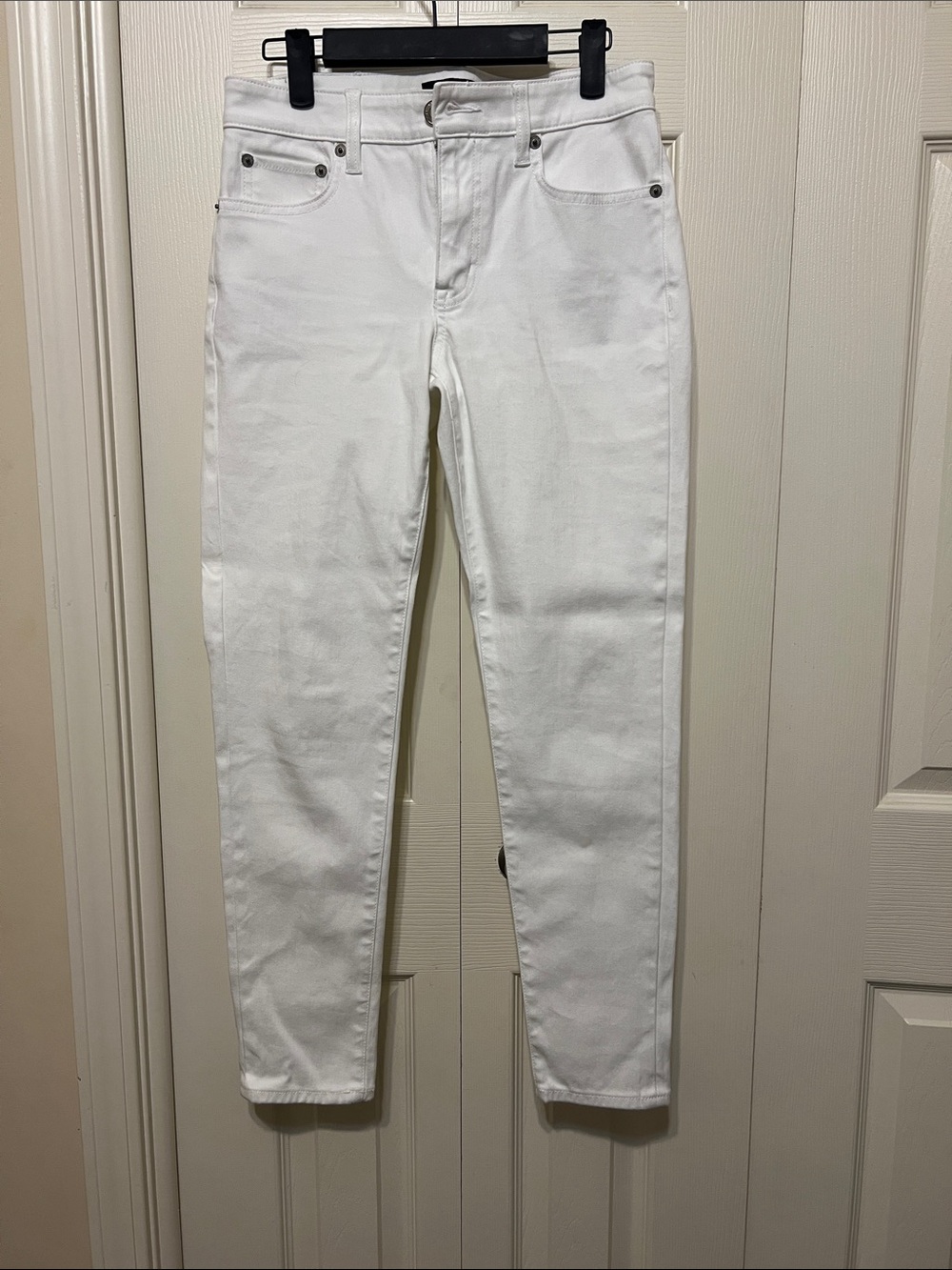 Ralph Lauren Classic White Straight-Leg Jeans